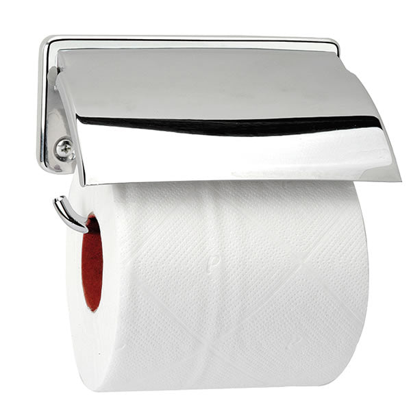 Porta Papel Higiênico Com Tampa Standard Cromado Jackwal