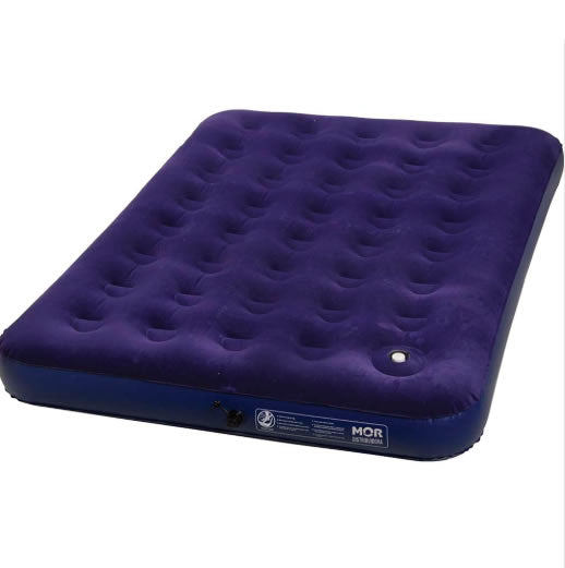 Colchão Inflável Casal Mor Com Inflador Embutido 188x137x22cm