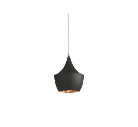 Pendente Taschibra Td901 1xe27 Preto Fosco Brasilux