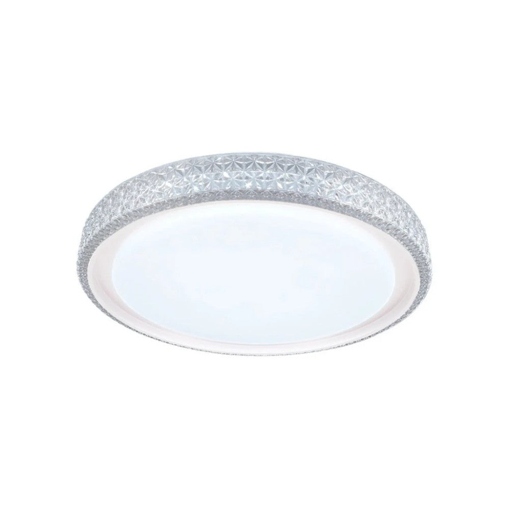 Plafon Led Taschibra Iris Redondo 20w Branco Brasilux