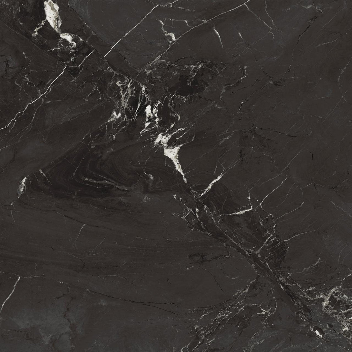 Porcelanato Elizabeth Nero Reale Esmaltado Polido 62x62cm