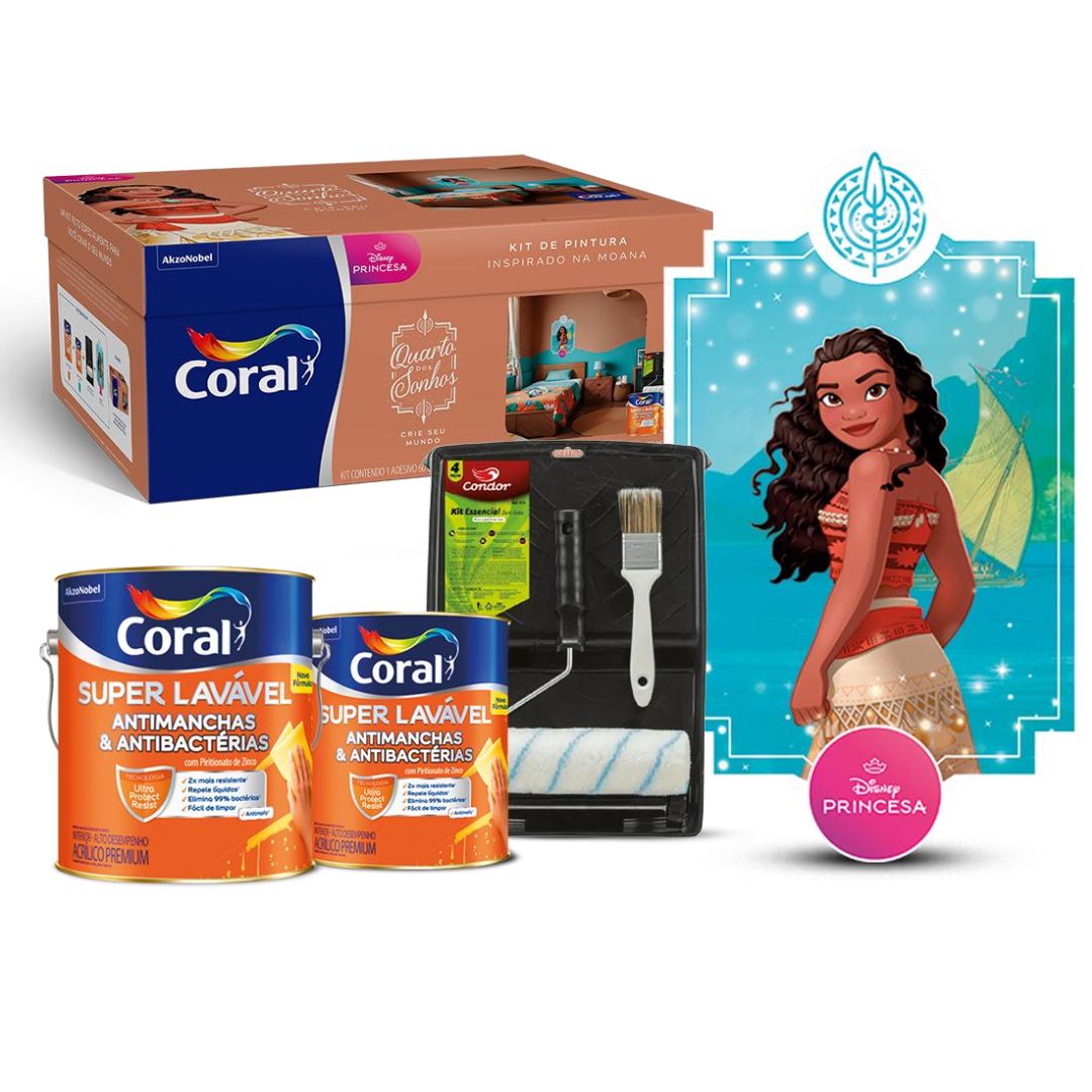 CORAL KIT DE PINTURA MOANA 4,4L