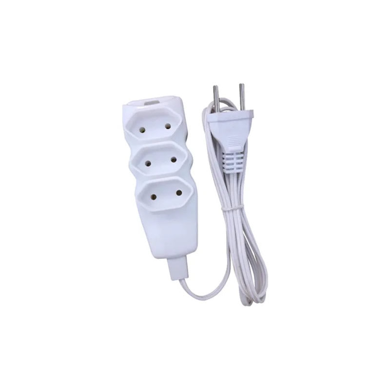 Extensao Eletrica PL 2x075 mm 5m Branca