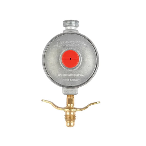 Regulador De Gás Jackwal 5kg/h 28kpa Conexão 1/2 Bsp