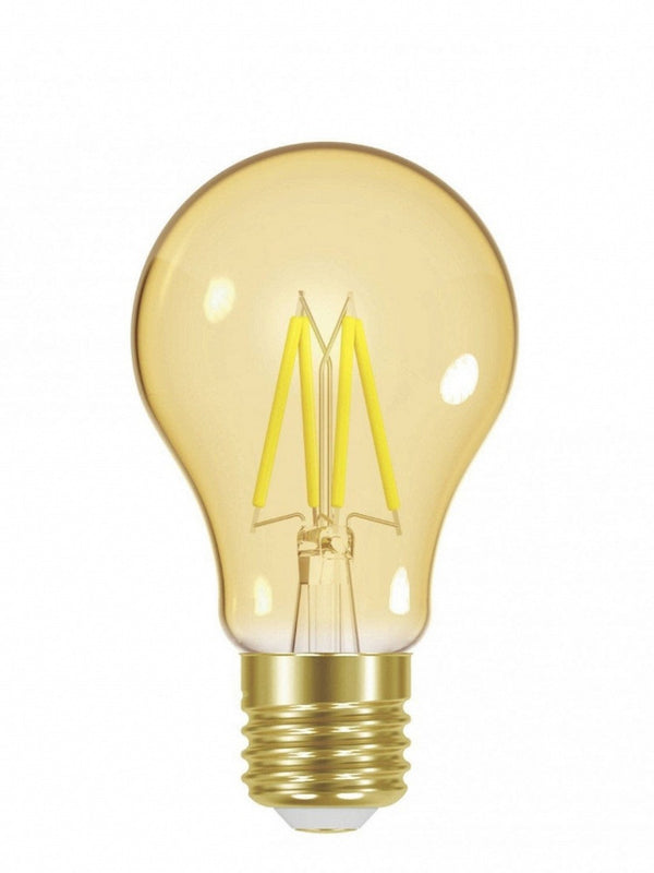 Lampada Led Filamento Vintage A60 Taschibra Autovolt Ambar 4w