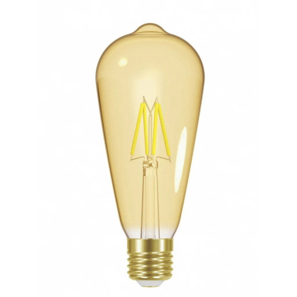 Lampada Led Filamento Vintage St64 Autovolt 4w Taschibra