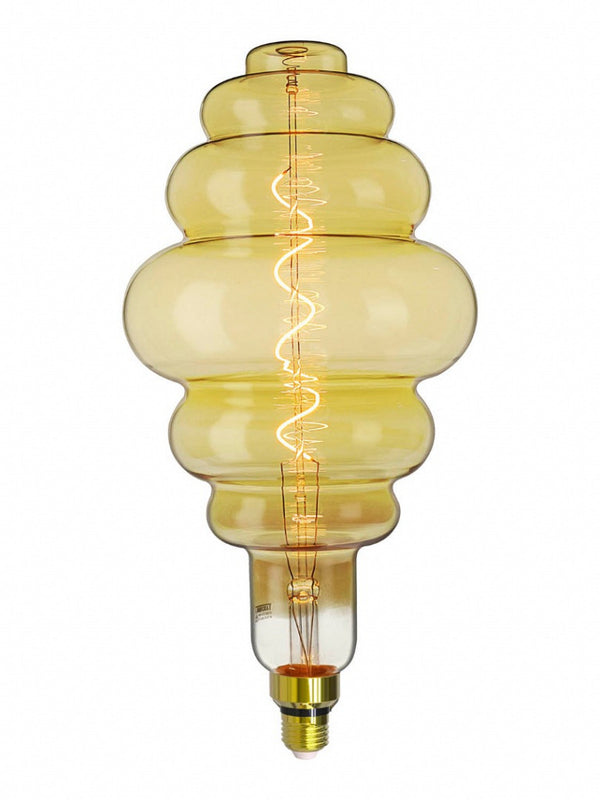 Lâmpada Led Filamento Taschibra Giant Colmeia Bivolt Âmbar
