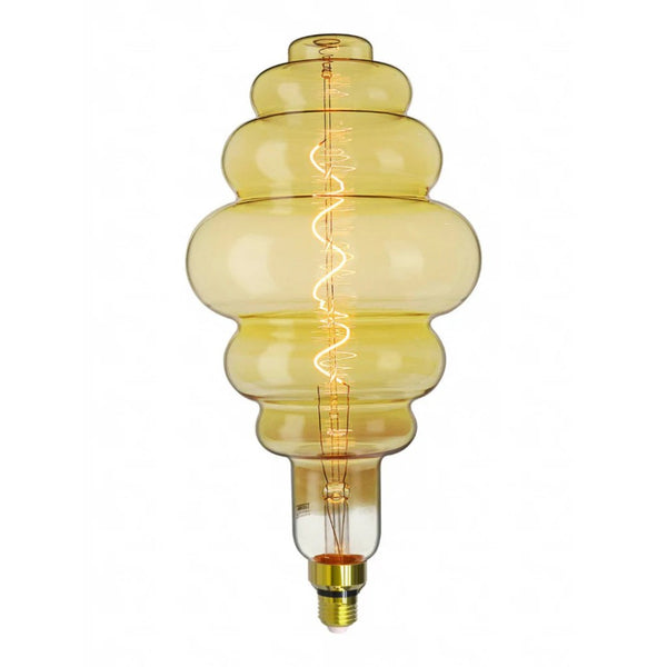 Lâmpada Led Filamento Taschibra Giant Colmeia Bivolt Âmbar