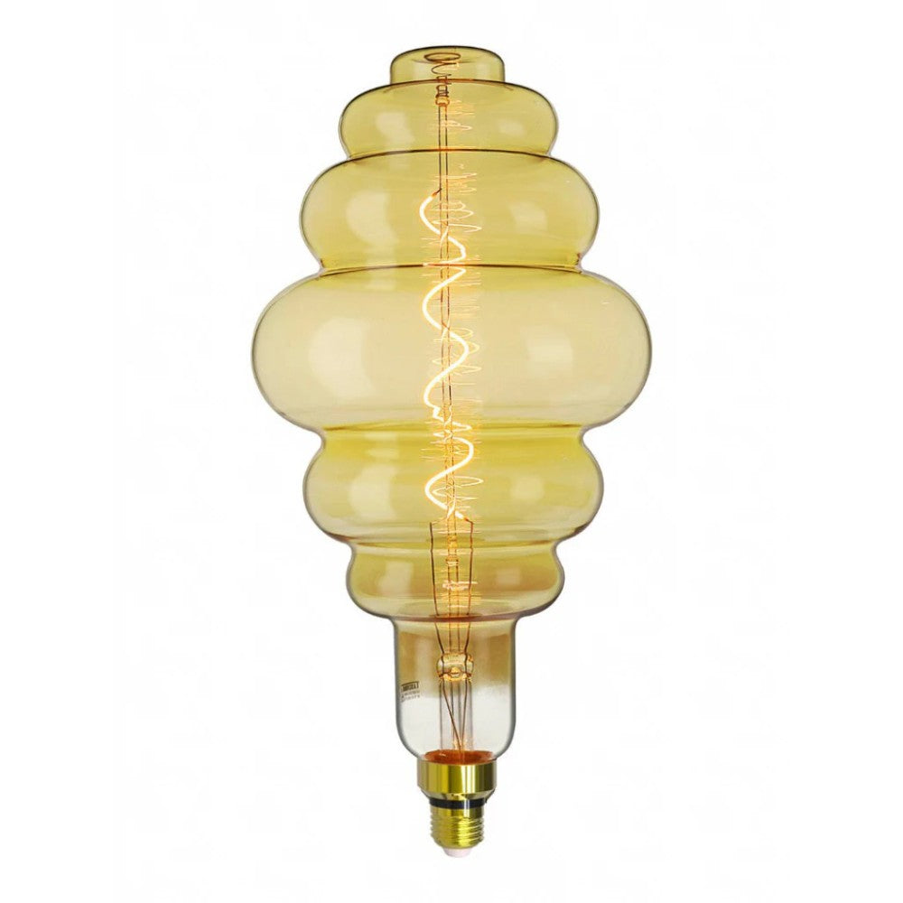 Lâmpada Led Filamento Taschibra Giant Colmeia Bivolt Âmbar