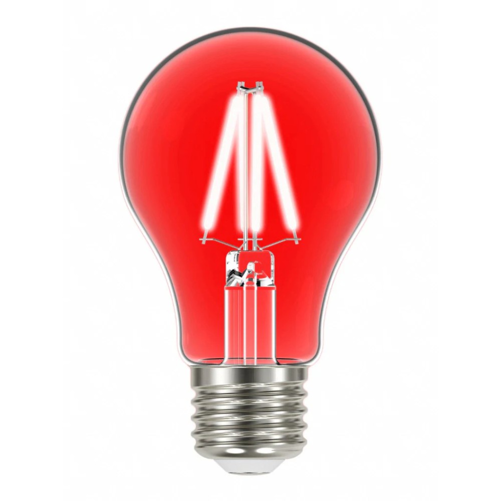 Lampada Led Filamcolor A60 Autovolt Vermelha Taschibra