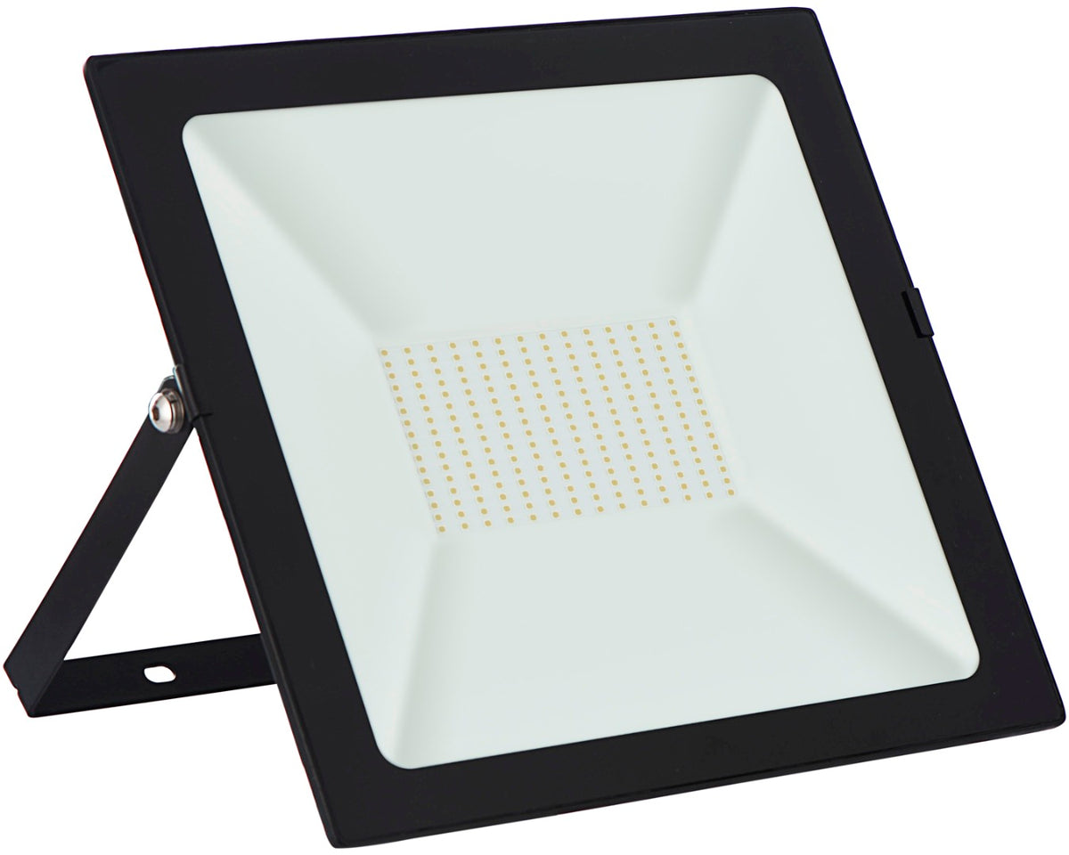 Refletor Led Slim Taschibra 150w 6500k Preto Brasilux
