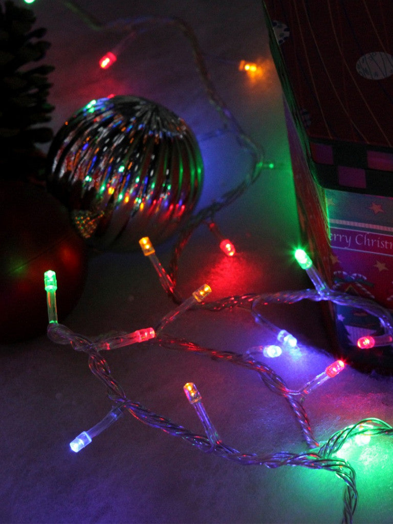 Cordão Luminoso 96 Leds Colorido 5m 127v 8 Funções Brasilux