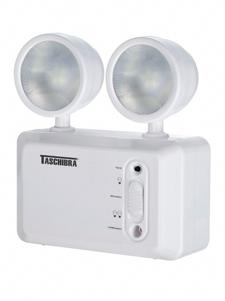 Luminária De Emergência Bloco Farol Led 250 Lumens Brasilux