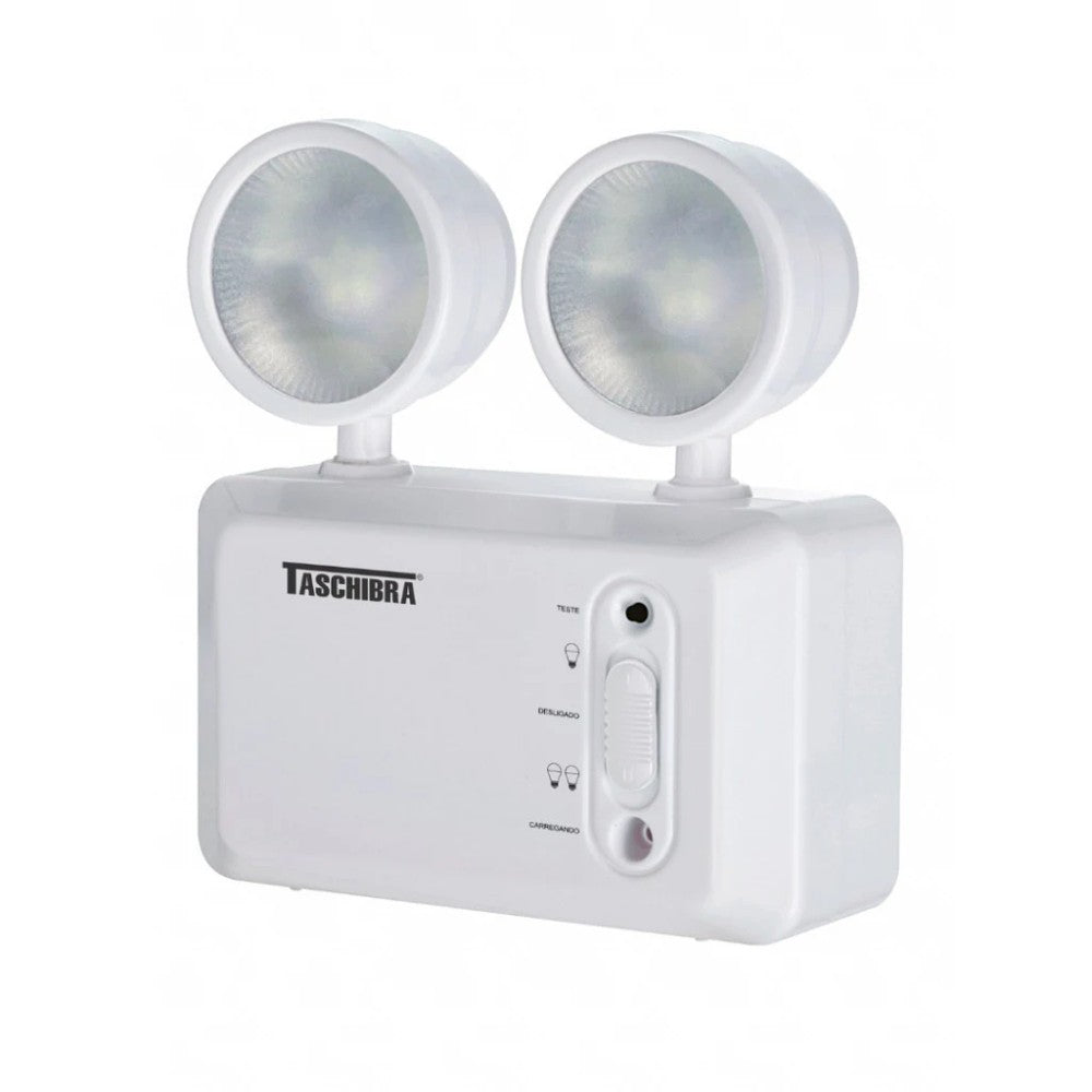 Luminária De Emergência Bloco Farol Led 250 Lumens Brasilux
