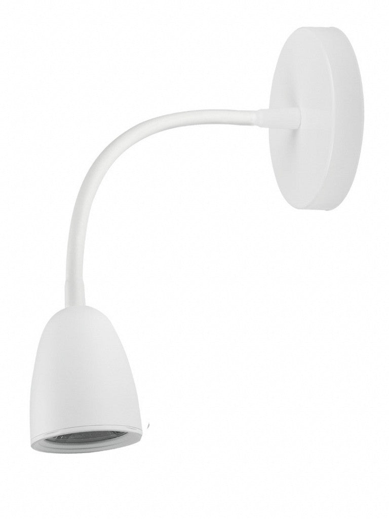 Arandela Led Articulável Taschibra Direct Artic 4w 3000k Branca