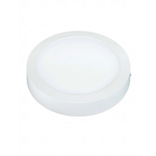 Placa Led Brasilux Sobrepor Redondo 12w 3000k Bivolt