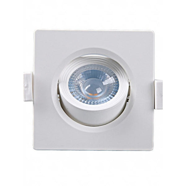 Spot Led Quadrado Brasilux Mr16 5w 3000k