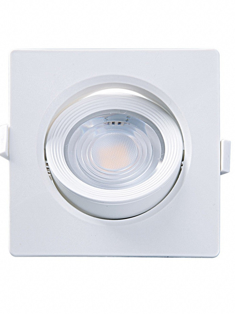 Spot Embutir Quadrado Led Par20 7w 6500k Brasilux