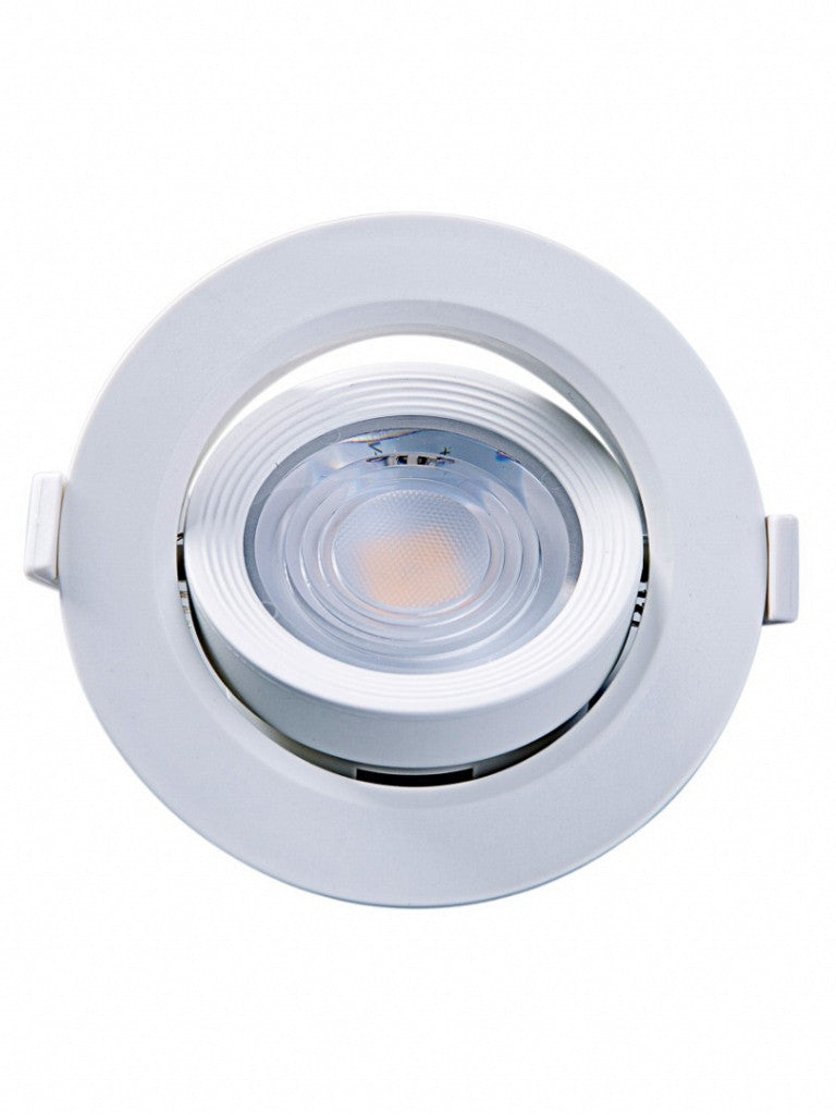 Spot De Embutir Redondo Led 7w 3000k Brasilux