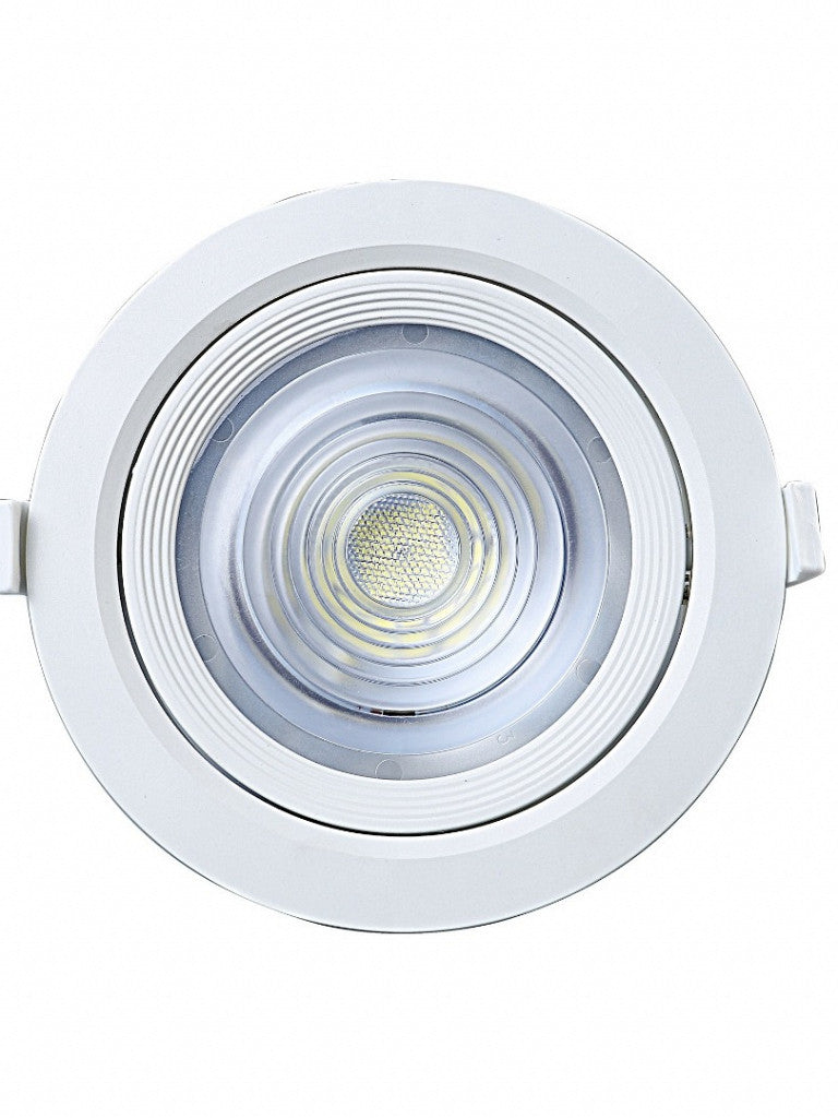 Spot Embutir Redondo Led Par30 10w 3000k Brasilux