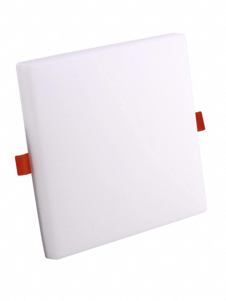 Placa Led Embutir Quadrada 24w 3000k Brasilux