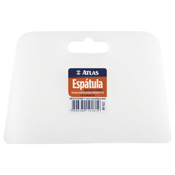 Espátula Plástica 13,1cm Para Massa Corrida Atlas