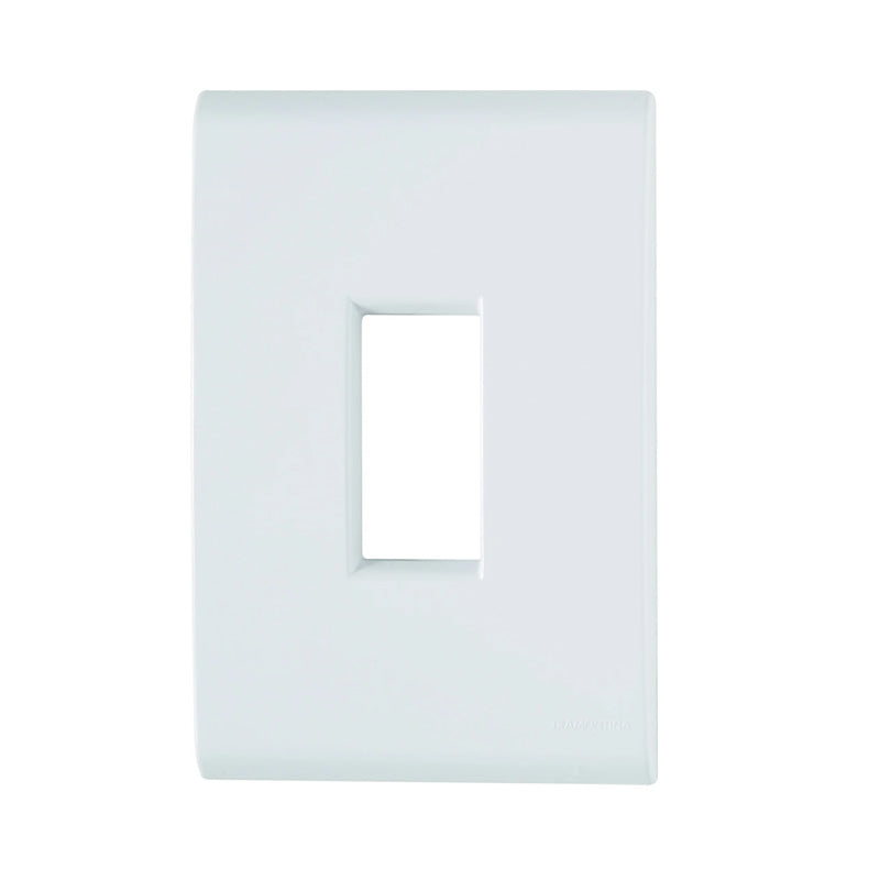 Placa 4x2 Vertical Para Tomada Tramontina Liz Branca