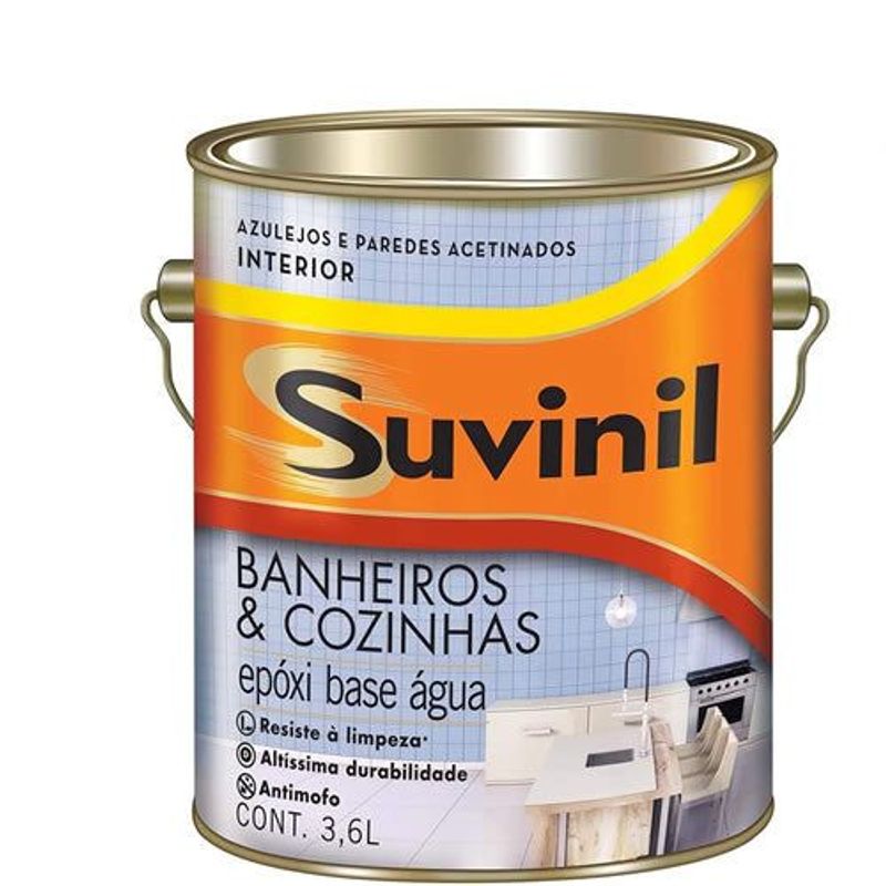 Suvinil Esmalte Epóxi Multissuperfícies Branco 3,6 Litros