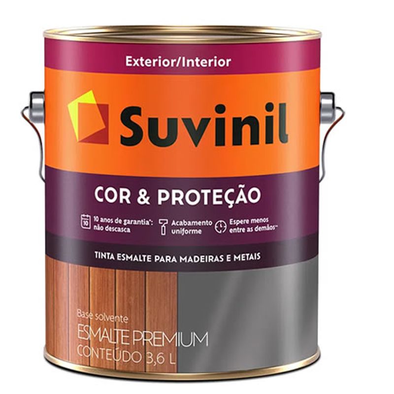 Esmalte Suvinil Fosco Branco 3,6 Litros