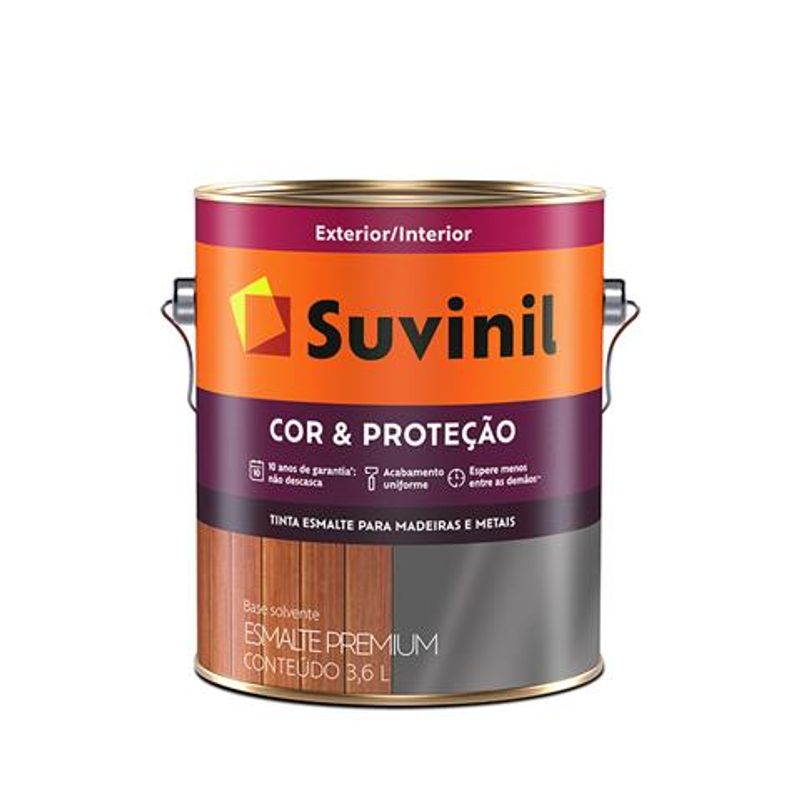 Suvinil Esmalte Brilhante Azul Del Rey 3,6 Litros