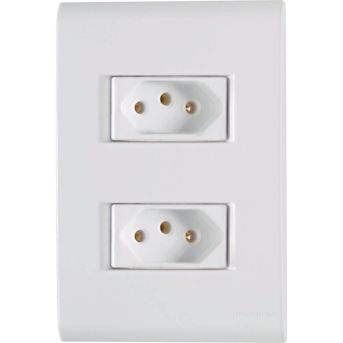 Tramontina Liz Conjunto 2 Tomadas 2P+T 10A/250V Branca