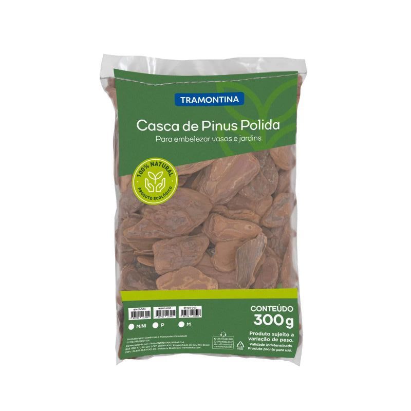 Casca de Pinus Média 300g Tramontina