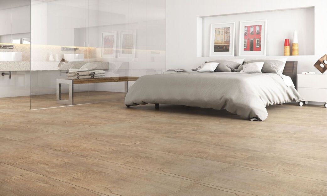 Porcelanato Elizabeth Antique Wood Amber Esmaltado Acetinado 50x100cm