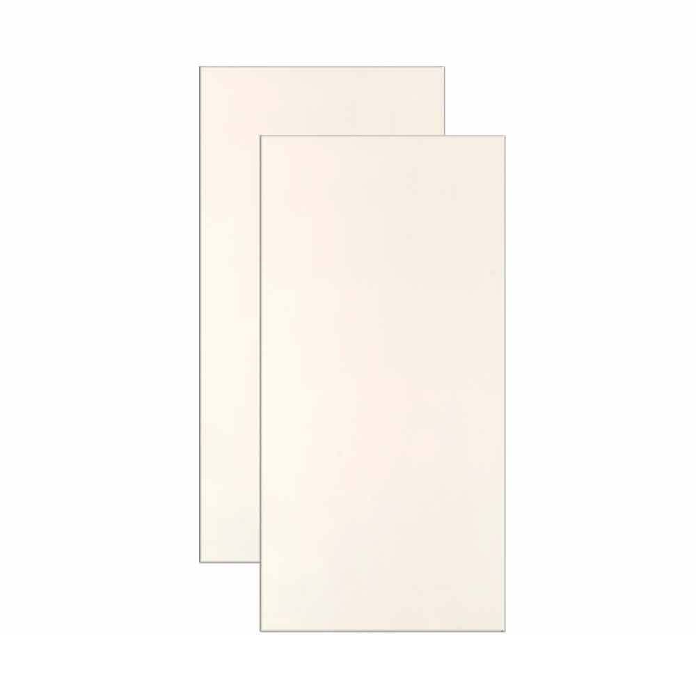 Porcelanato Elizabeth Pure White Esmaltado Acetinado 50x100cm