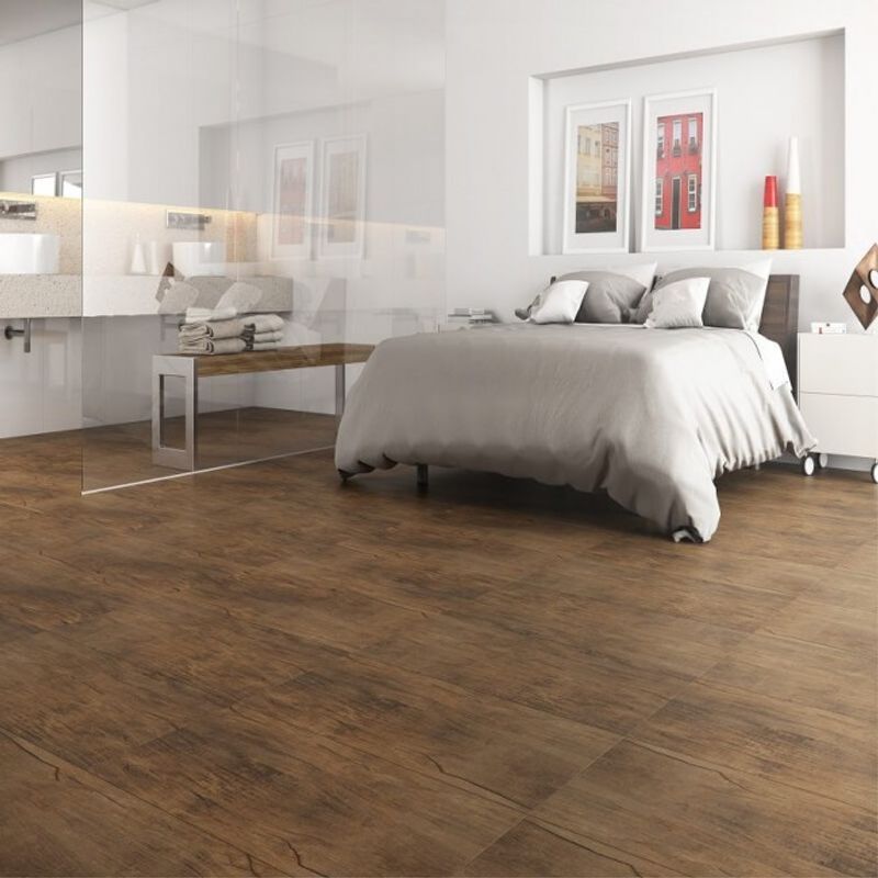 Porcelanato Elizabeth Antique Wood Carvalho Esmaltado 50x100cm