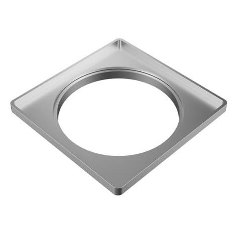 Porta Grelha Quadrada Amanco Cinza 100mm