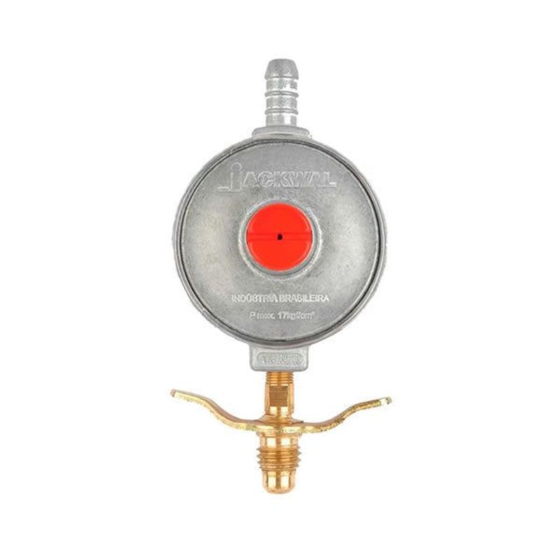 Regulador de Gás GLP Jackwal 1Kg/h 2,8KPA Registro TM 3/8