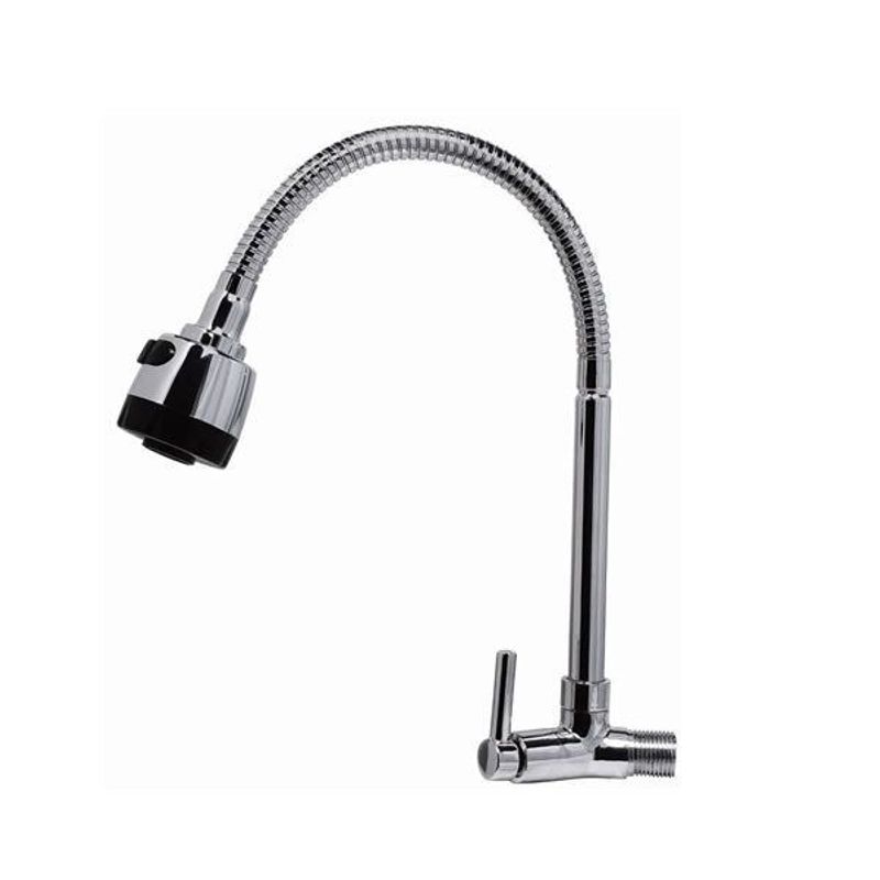 Torneira Gourmet De Metal Com Bica Flexível Para Parede Liege