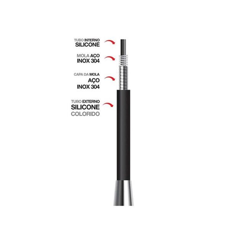 Monocomando para Cozinha Loren Flex Black 2257 B27