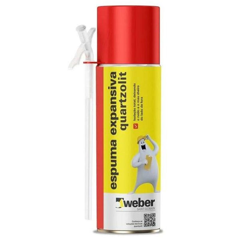 Espuma Expansiva Quartzolit 500ml