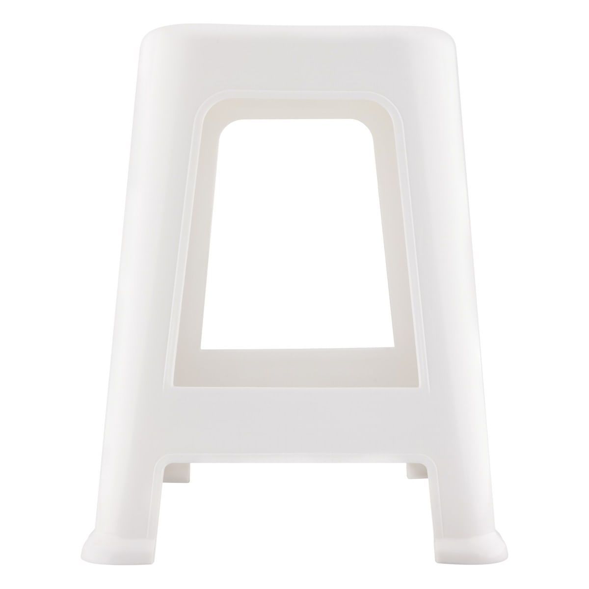 Banqueta Plástica Mor, Branca