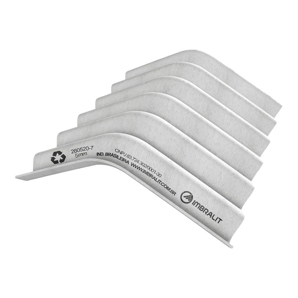 Telha Cumeeira Normal Imbralit 20G, 1100x5mm P7 Fibrocimento