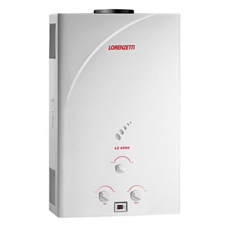 Aquecedor Mecânico Lorenzetti 20 Litros GLP Branco