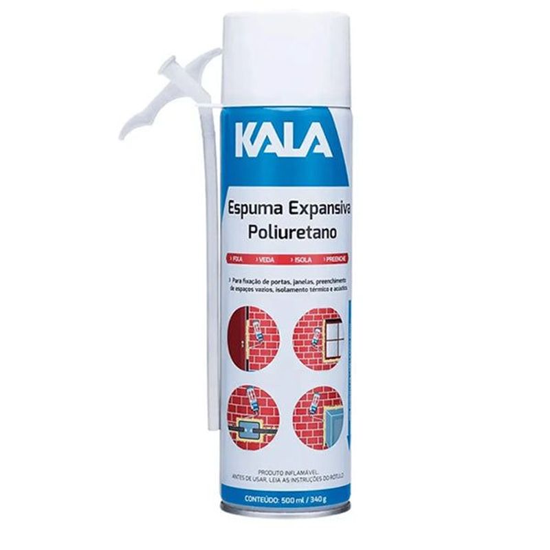 Espuma de Poliuretano Kala, 340g