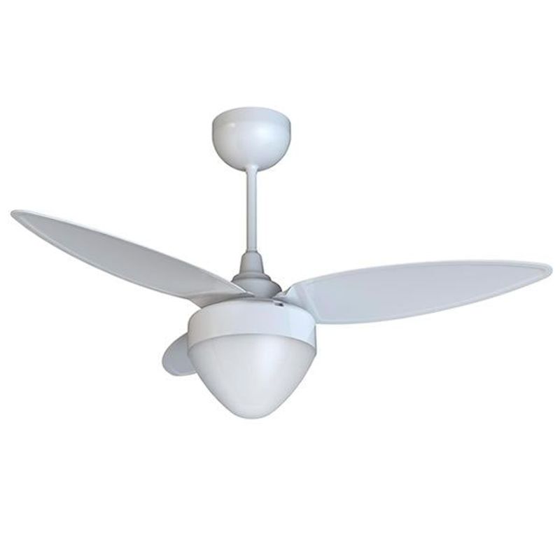 Ventilador de Teto Ventisol Aires 3 Pás Bivolt Branco com Controle Remoto