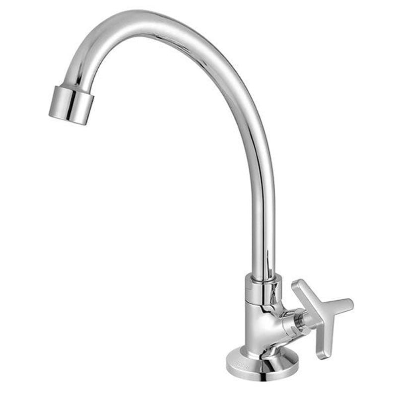 Torneira de Cozinha de Bancada Meber 1173 C15 Bica Jato 1/4 de Volta Sem Pulverizador