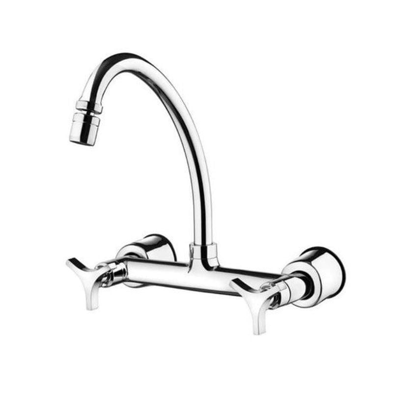 Misturador de Cozinha Lorenzetti Loren Trio C33, de Parede, Bica Móvel 1258