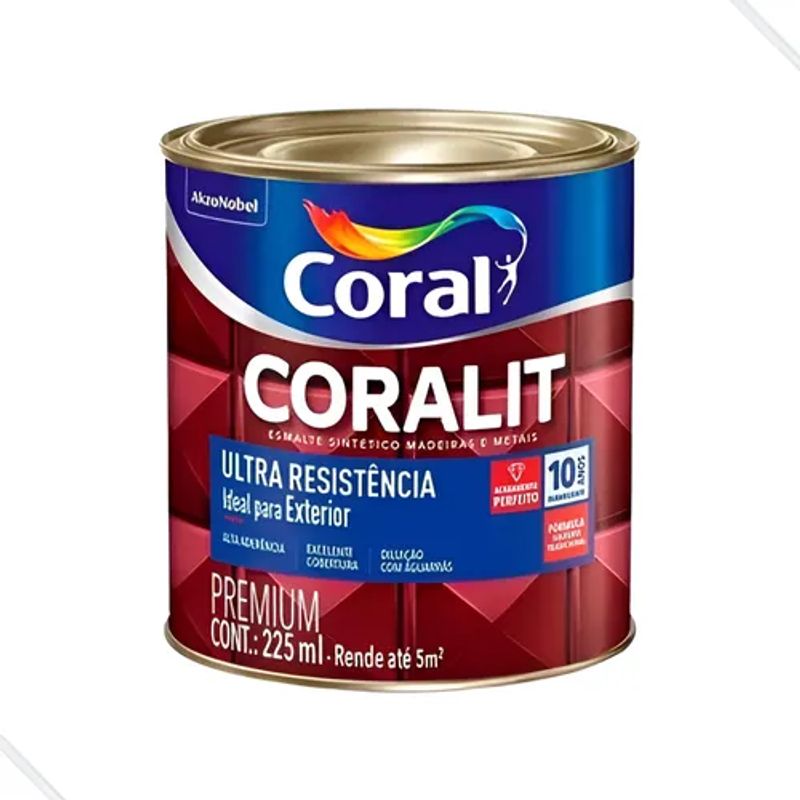 Coral Coralit Ultra Resistência AB Amarelo 225ml