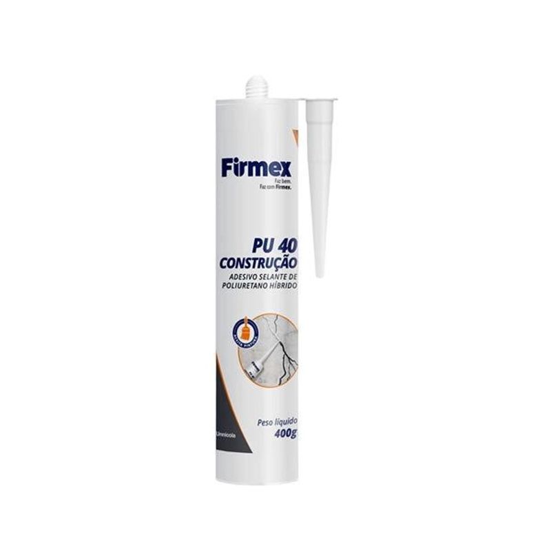 Selante Firmex Pro PU 40 Cinza, 400g