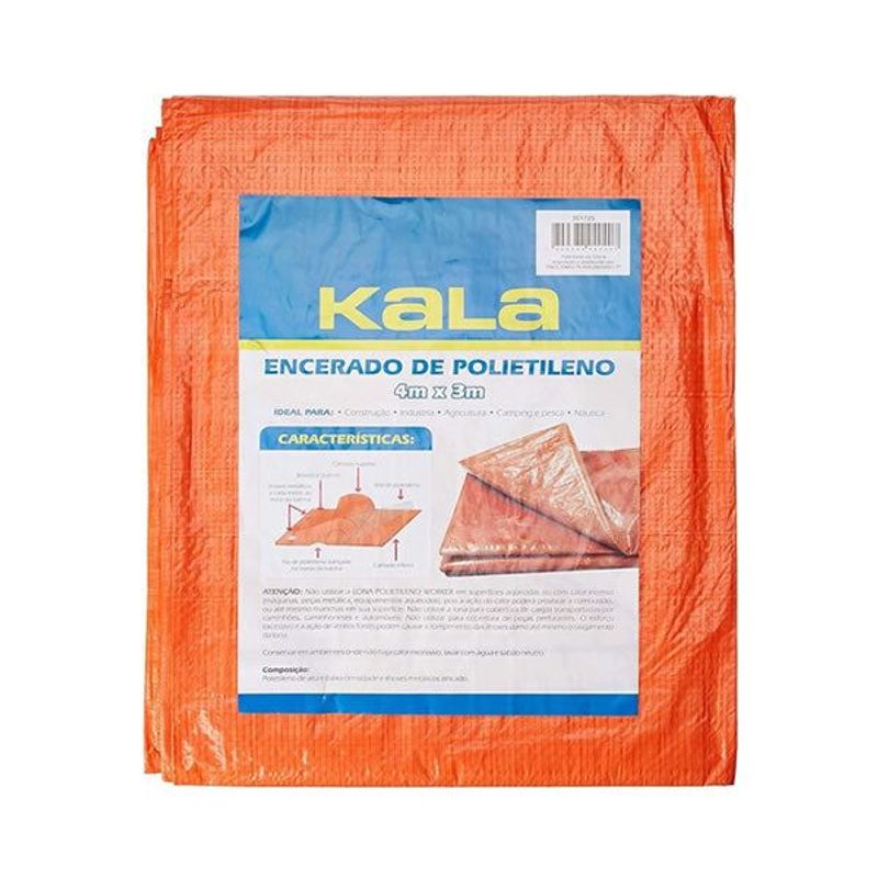 Lona de Polietileno 100 Micras 4 x 3m